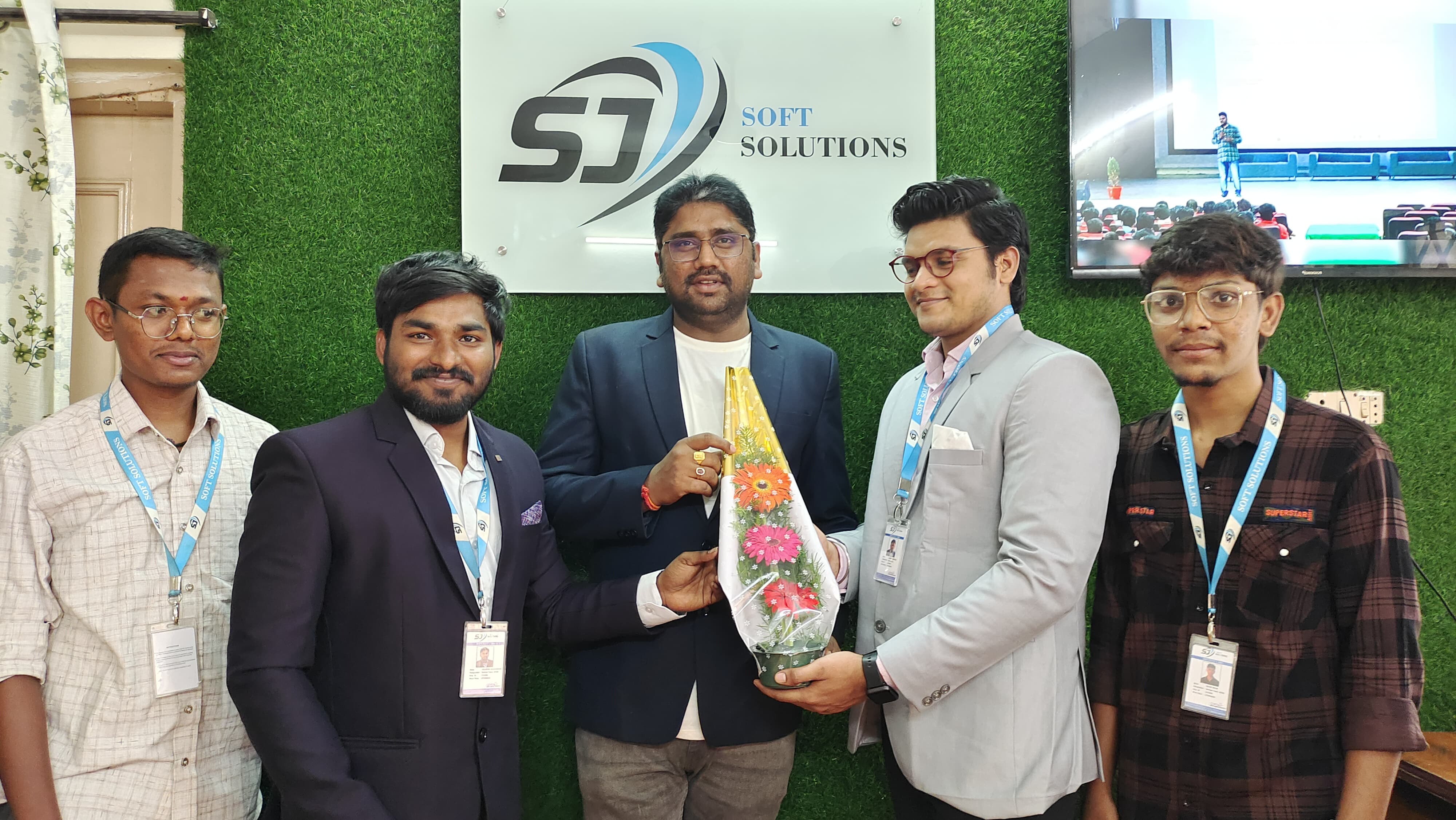 Another award ceremony moment