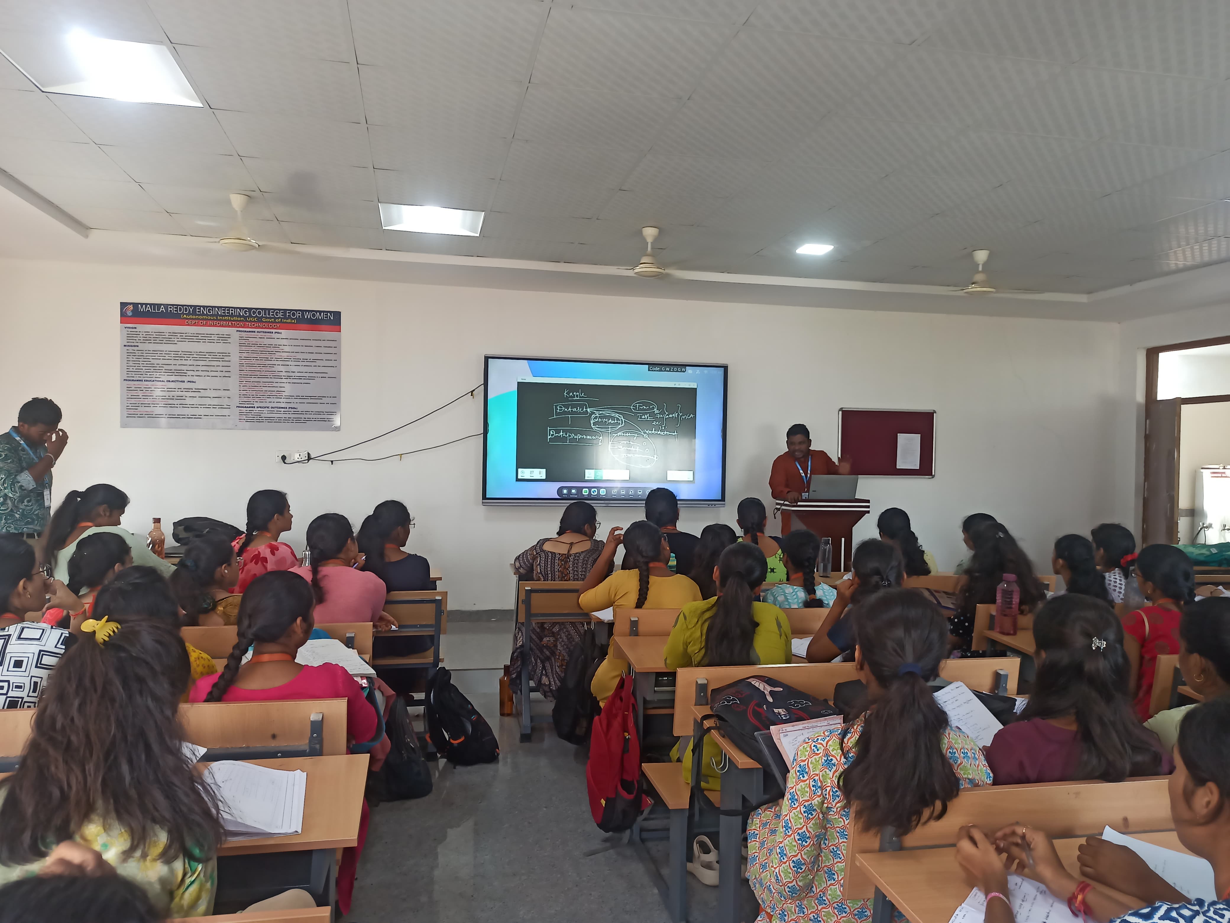 Session at Malla Reddy Engineering College